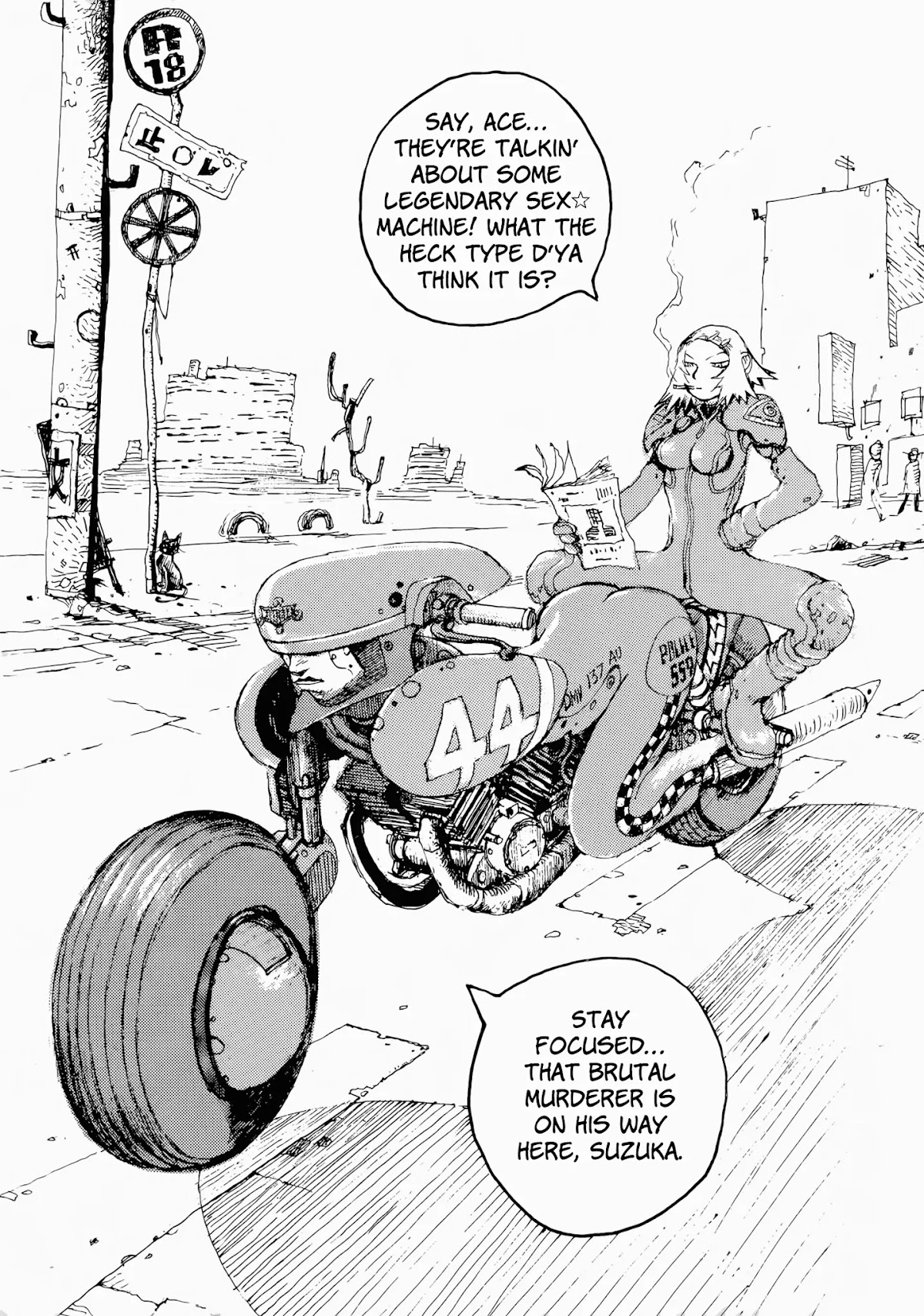 SEX★MACHINE Chapter 1 page 6 - Chapter 1: Road Warrior