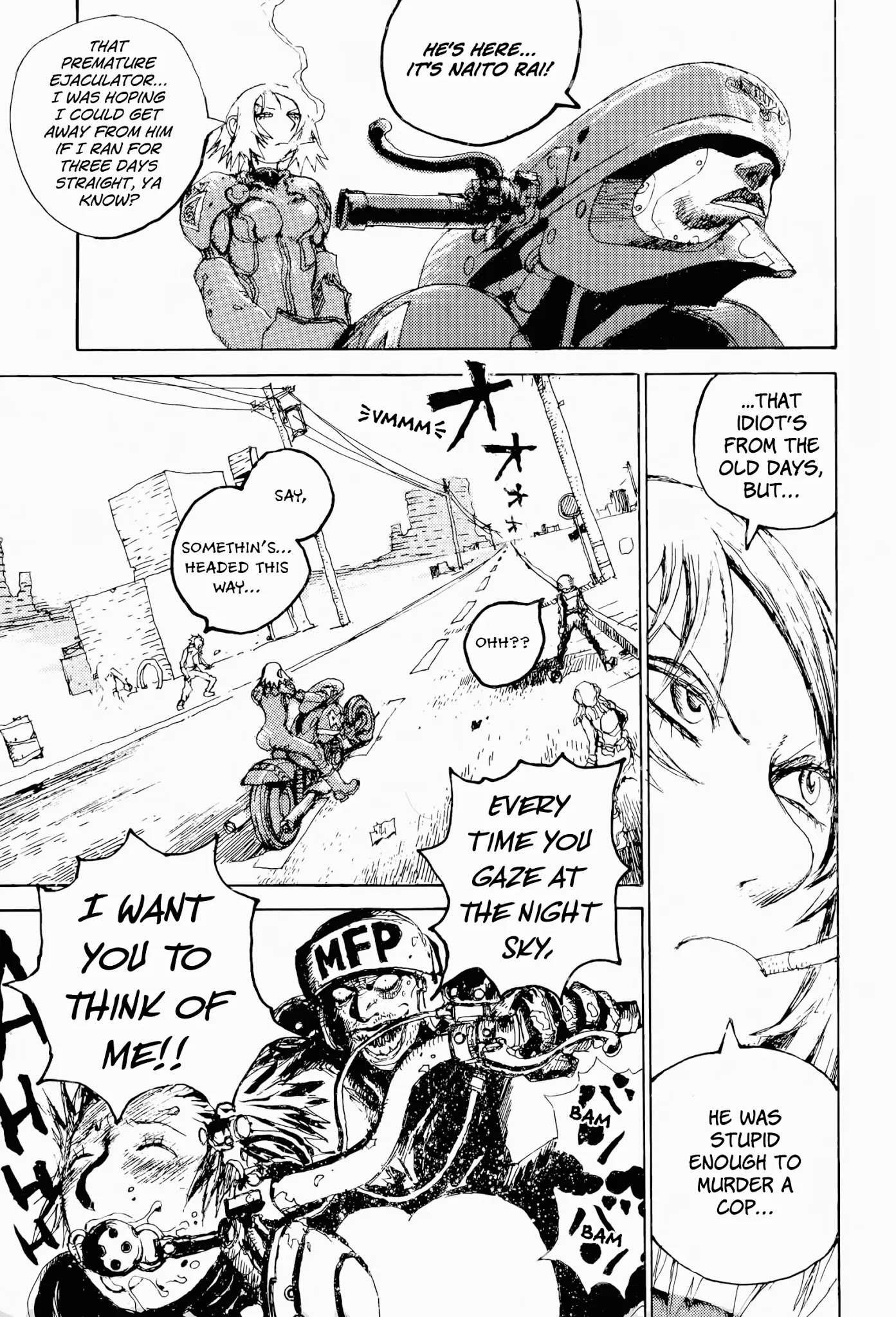 SEX★MACHINE Chapter 1 page 8 - Chapter 1: Road Warrior