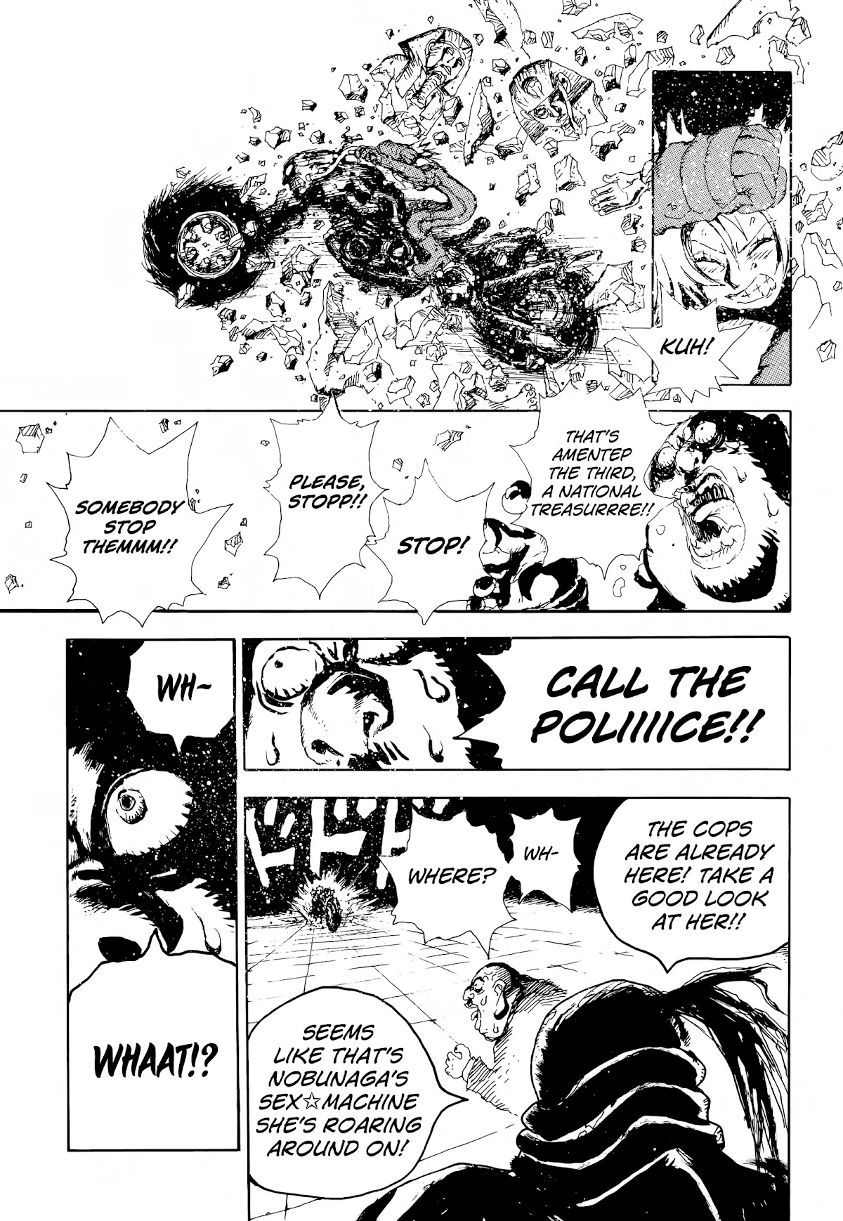 SEX★MACHINE Chapter 4 page 8 - Chapter 4: Blood
