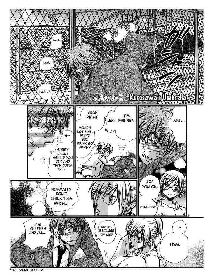Sex Nanka Kyouminai Chapter 2 page 4 - Chapter 2 : Kurosawa's Umbrella