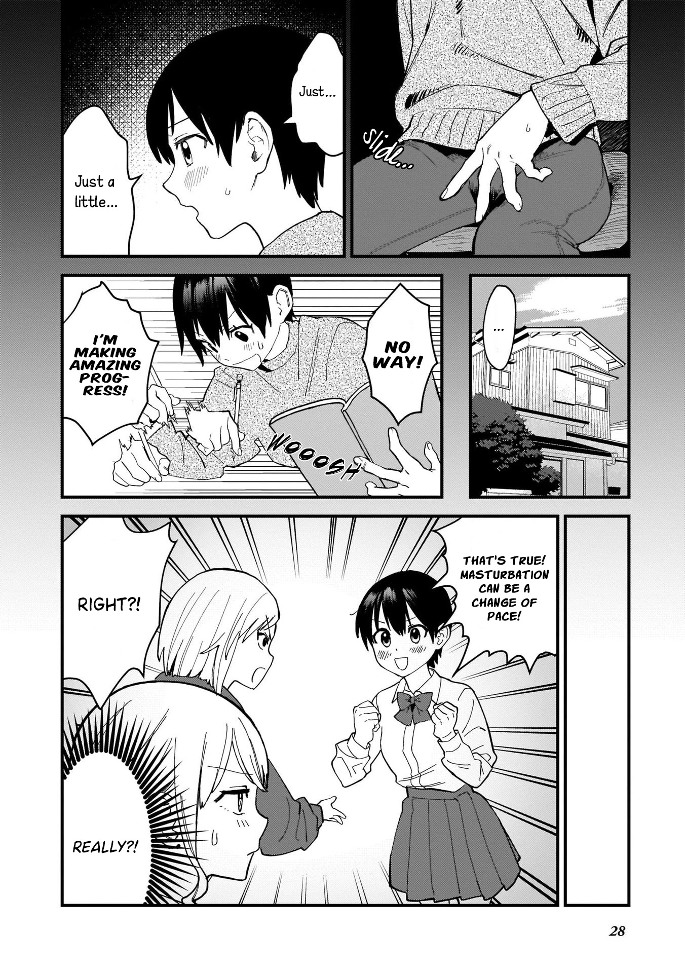 Sexual Education 120% Chapter 2 page 10 - Chapter 2: Second Period: A Talk on Masturbation