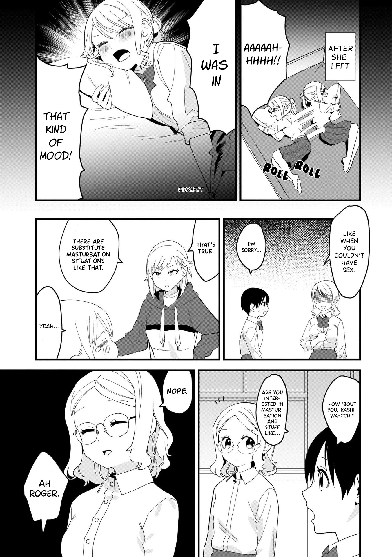 Sexual Education 120% Chapter 2 page 12 - Chapter 2: Second Period: A Talk on Masturbation