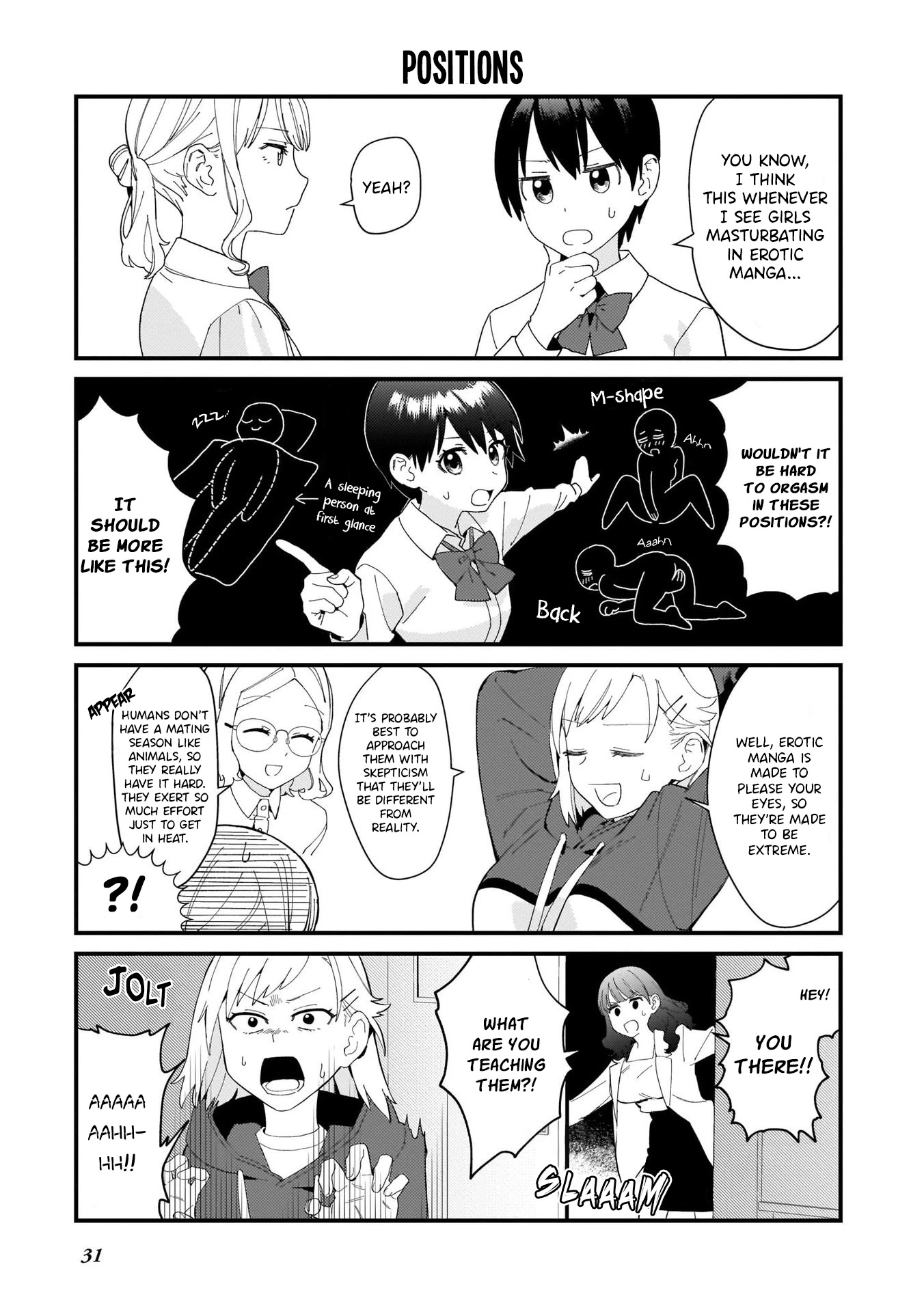 Sexual Education 120% Chapter 2 page 13 - Chapter 2: Second Period: A Talk on Masturbation