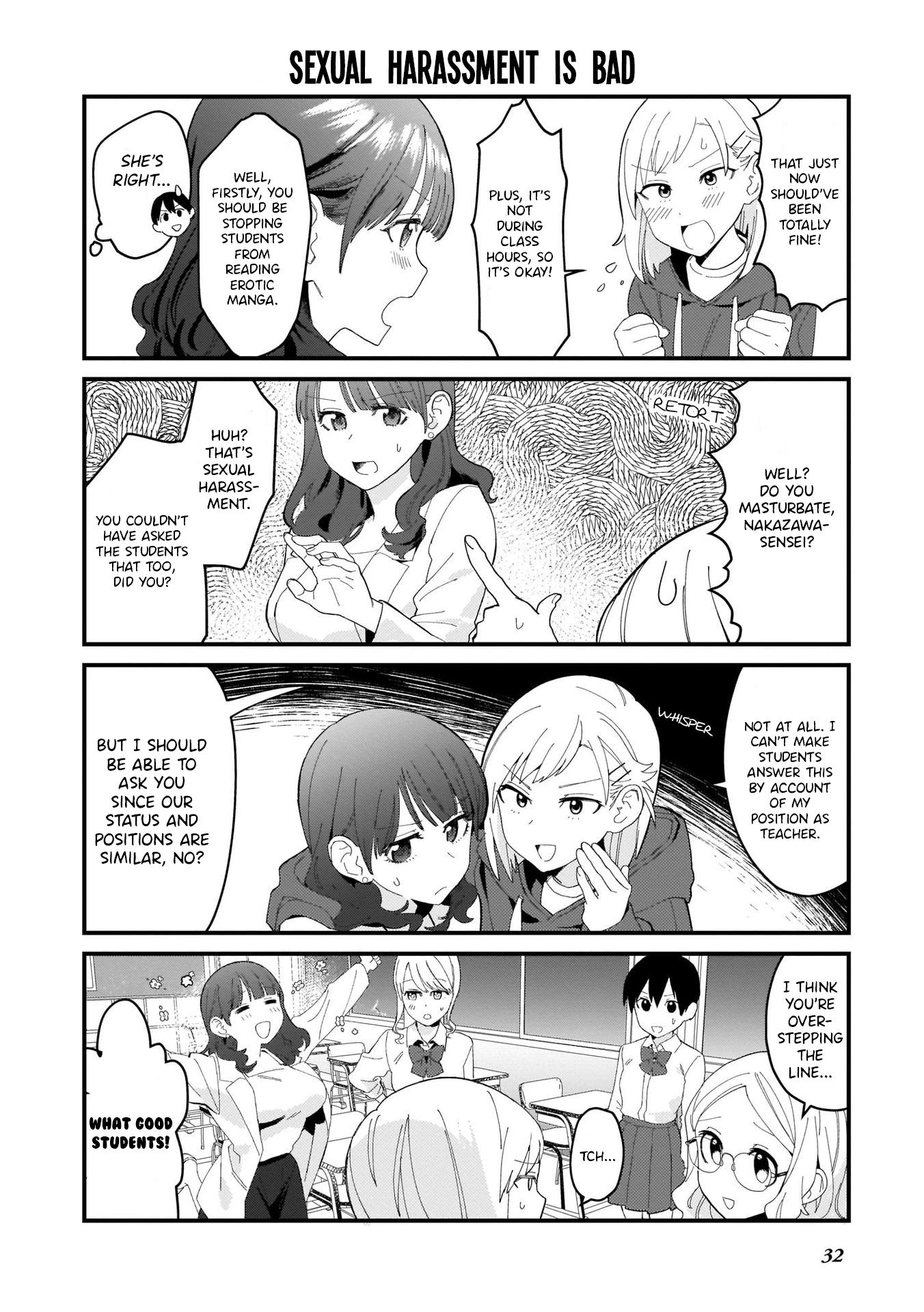 Sexual Education 120% Chapter 2 page 14 - Chapter 2: Second Period: A Talk on Masturbation