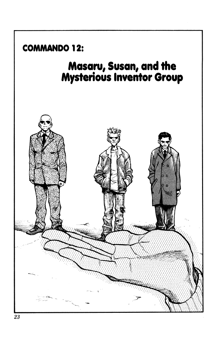 Sexy Commando Gaiden: Sugoiyo! Masaru-san Chapter 12.2 page 1 - Chapter 12 v2 : Masaru, Susan, and The Mysterious Inventor Group