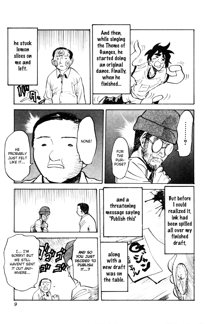 Sexy Commando Gaiden: Sugoiyo! Masaru-san Chapter 44.2 page 9 - Chapter 44 v2 : Roar! Newspaper Man!