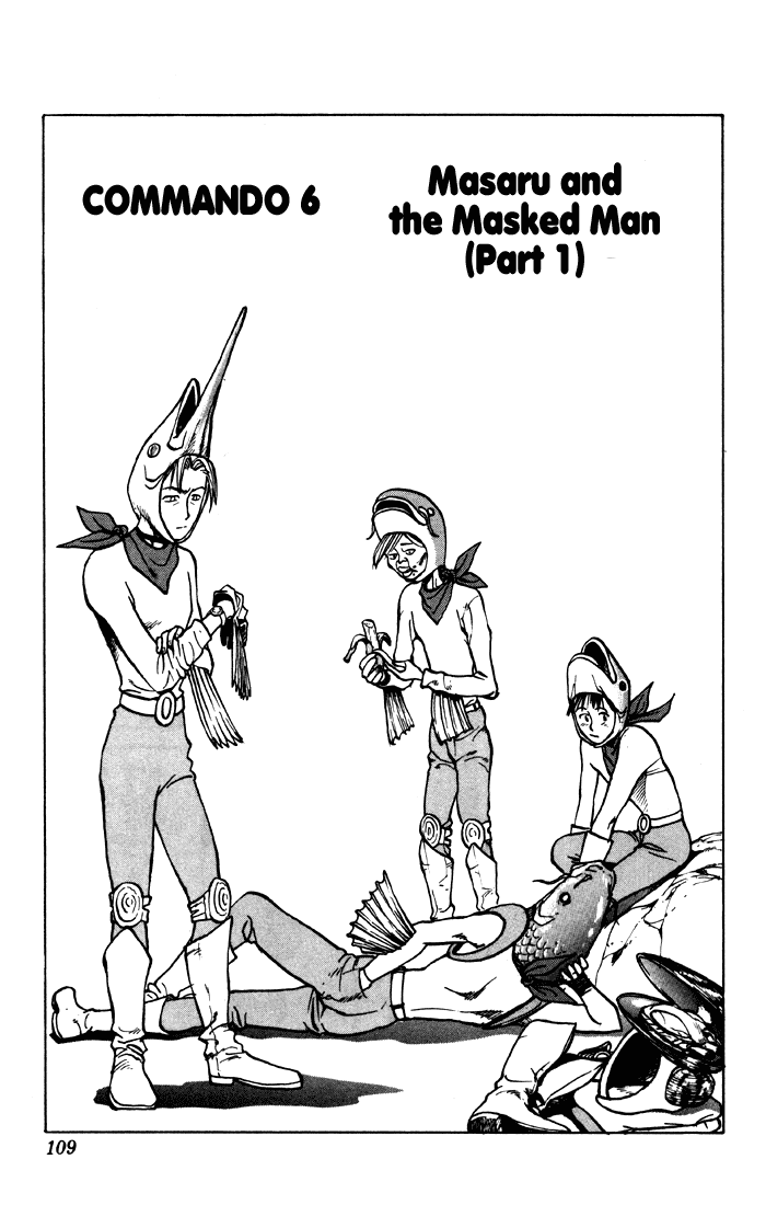 Sexy Commando Gaiden: Sugoiyo! Masaru-san Chapter 6.2 page 1 - Chapter 6 v2 : Masaru and the Masked Man (Part 1)