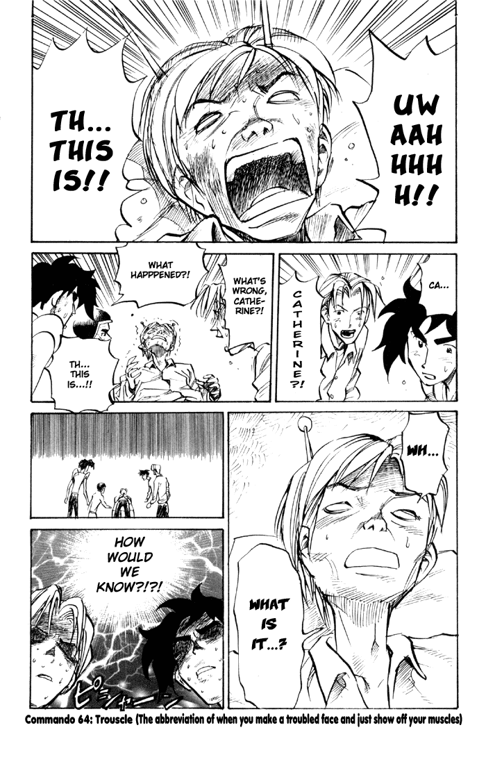 Sexy Commando Gaiden: Sugoiyo! Masaru-san Chapter 64.2 page 1 - Chapter 64 v2 : Trouscle (The abbreviation of when you make a troubled face and just...