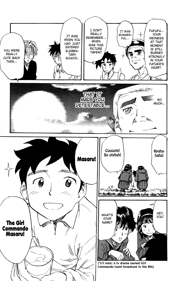 Sexy Commando Gaiden: Sugoiyo! Masaru-san Chapter 67.2 page 4 - Chapter 67 v2 : At That Moment, You were Red