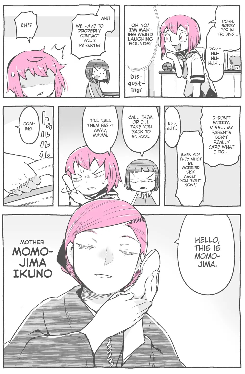 Sexy in Pink Chapter 10 page 2 - Chapter 10: The Room Visit