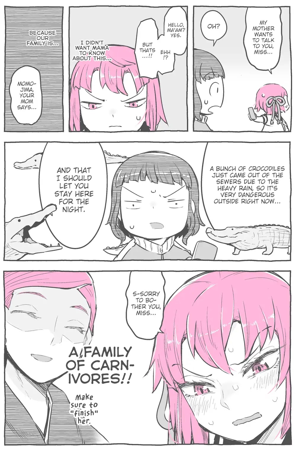 Sexy in Pink Chapter 10 page 4 - Chapter 10: The Room Visit