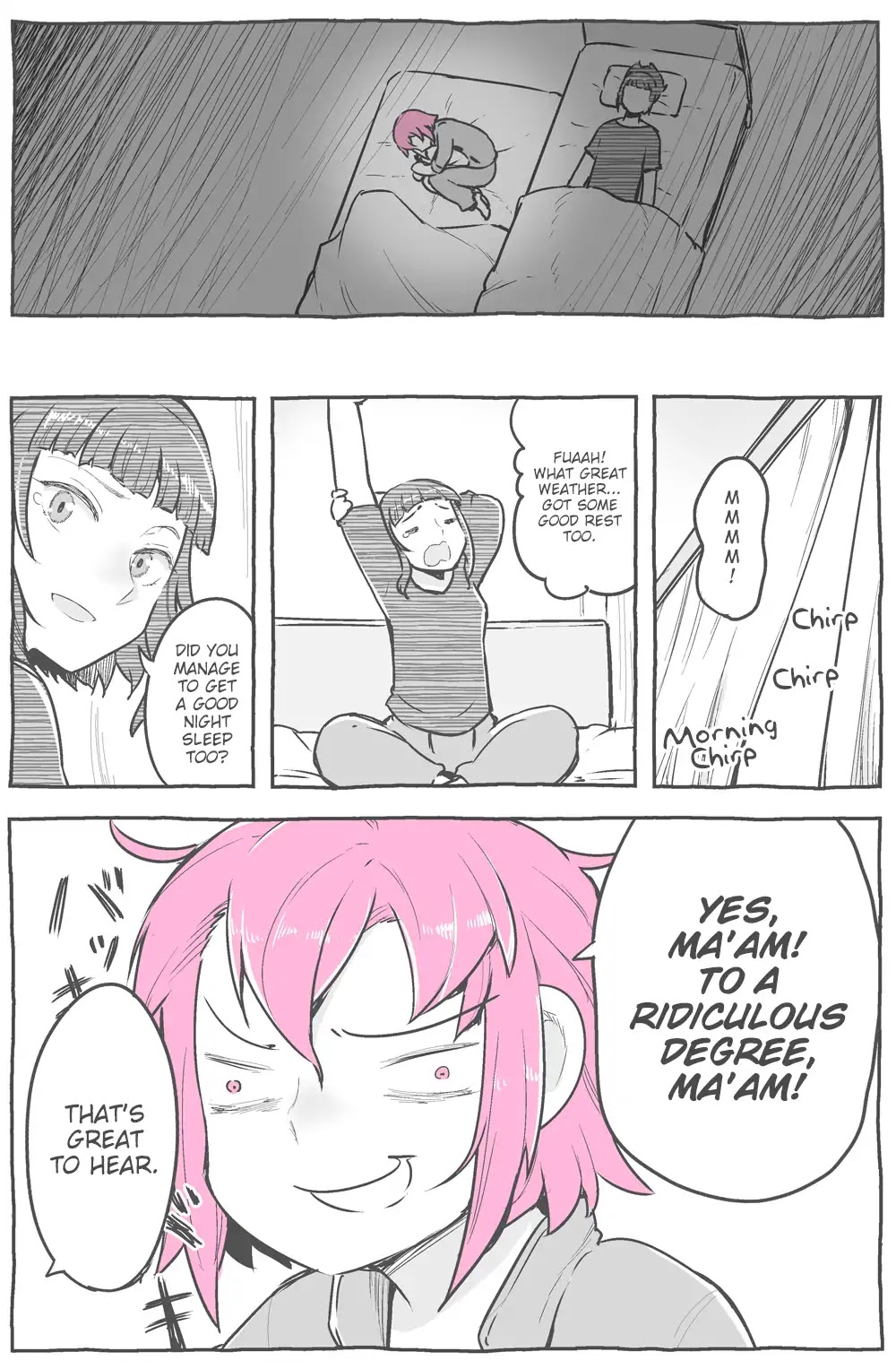 Sexy in Pink Chapter 11 page 3 - Chapter 11: First Night