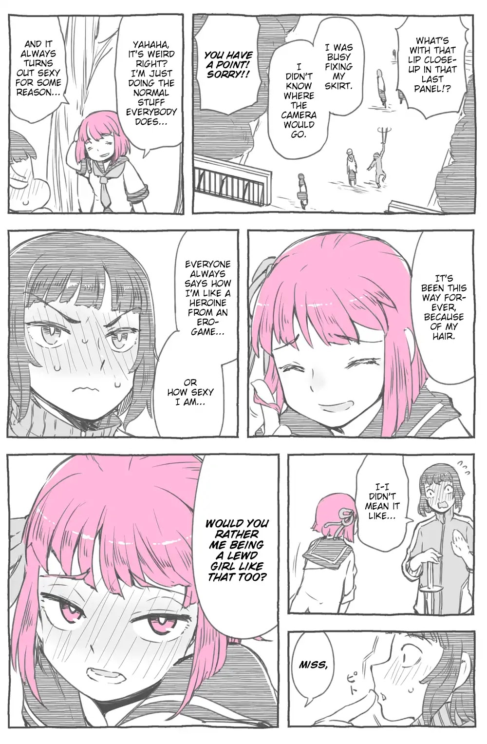 Sexy in Pink Chapter 2 page 3 - Chapter 2: Pink Hair Promise
