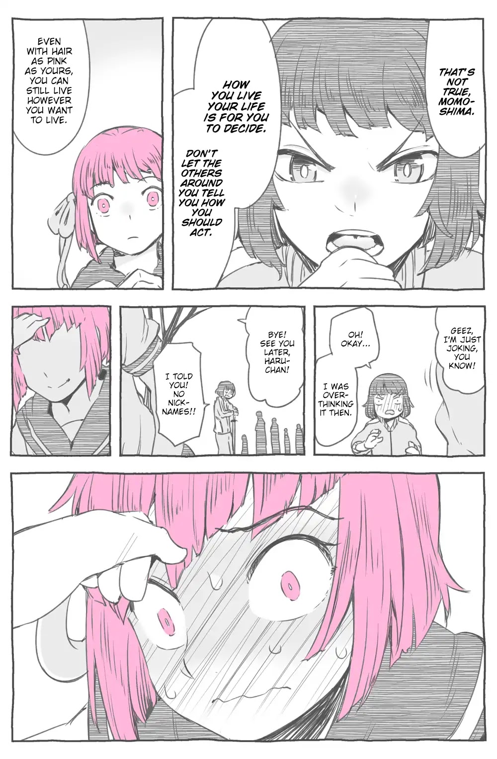 Sexy in Pink Chapter 2 page 4 - Chapter 2: Pink Hair Promise