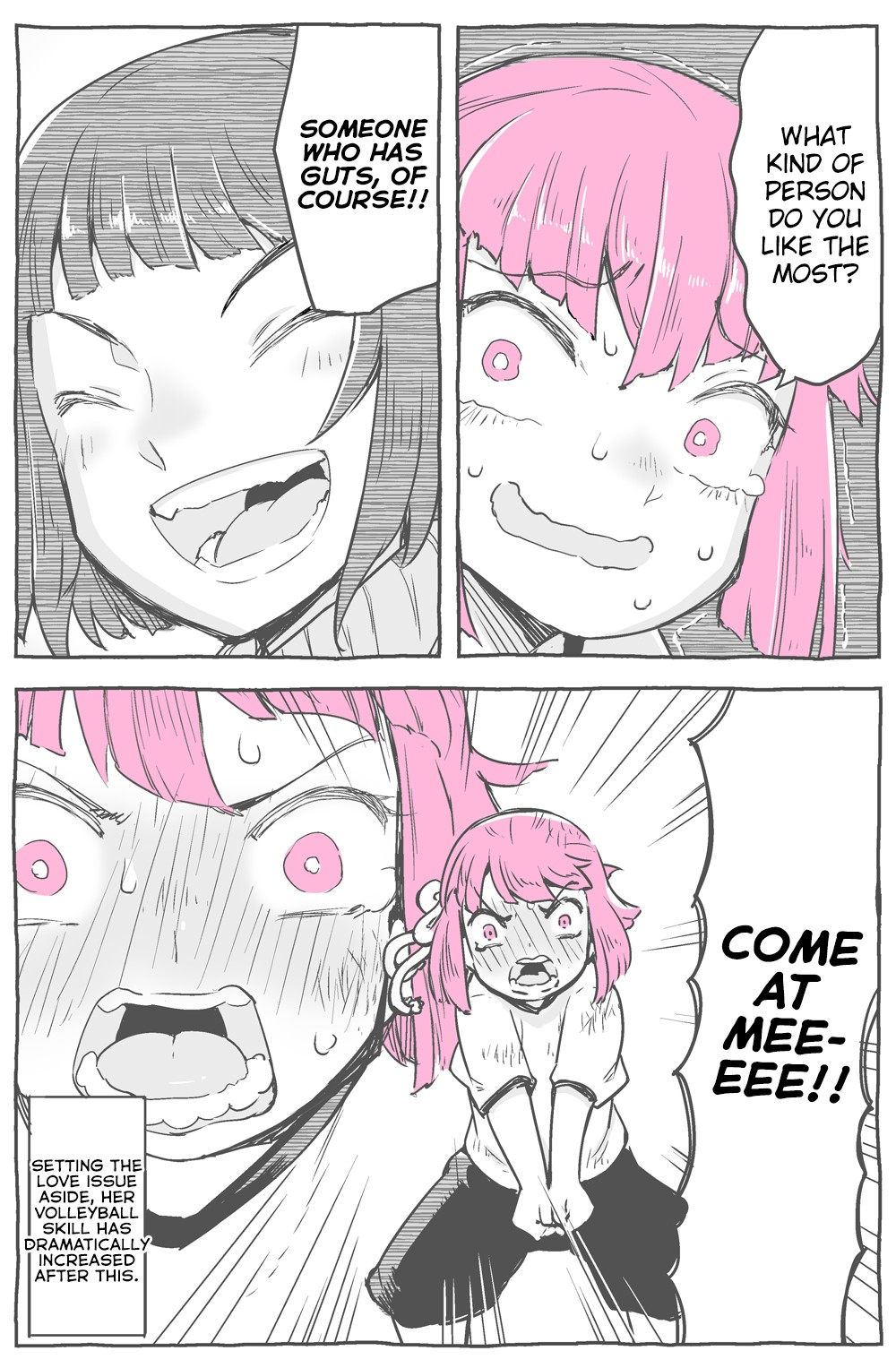 Sexy in Pink Chapter 4 page 4 - Chapter 4: Knock Her Down at P.E