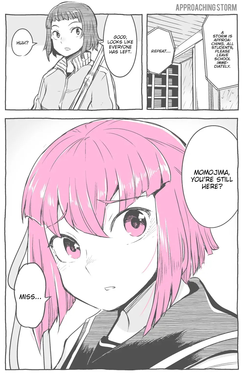 Sexy in Pink Chapter 7 page 1 - Chapter 7: Approaching Storm