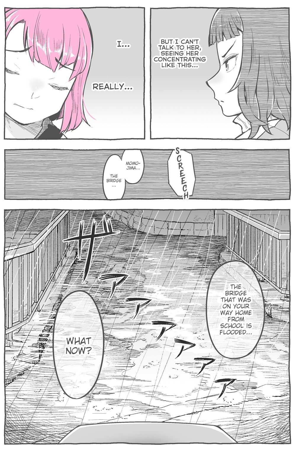 Sexy in Pink Chapter 9 page 3 - Chapter 9: In A Car On A Stormy Day