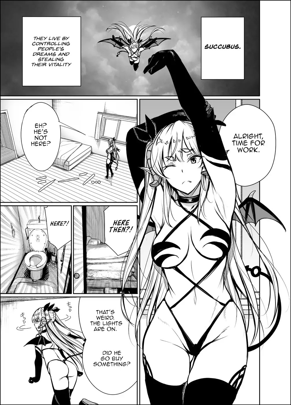 Shachiku Succubus no Hanashi Chapter 4 page 1 - Chapter 4