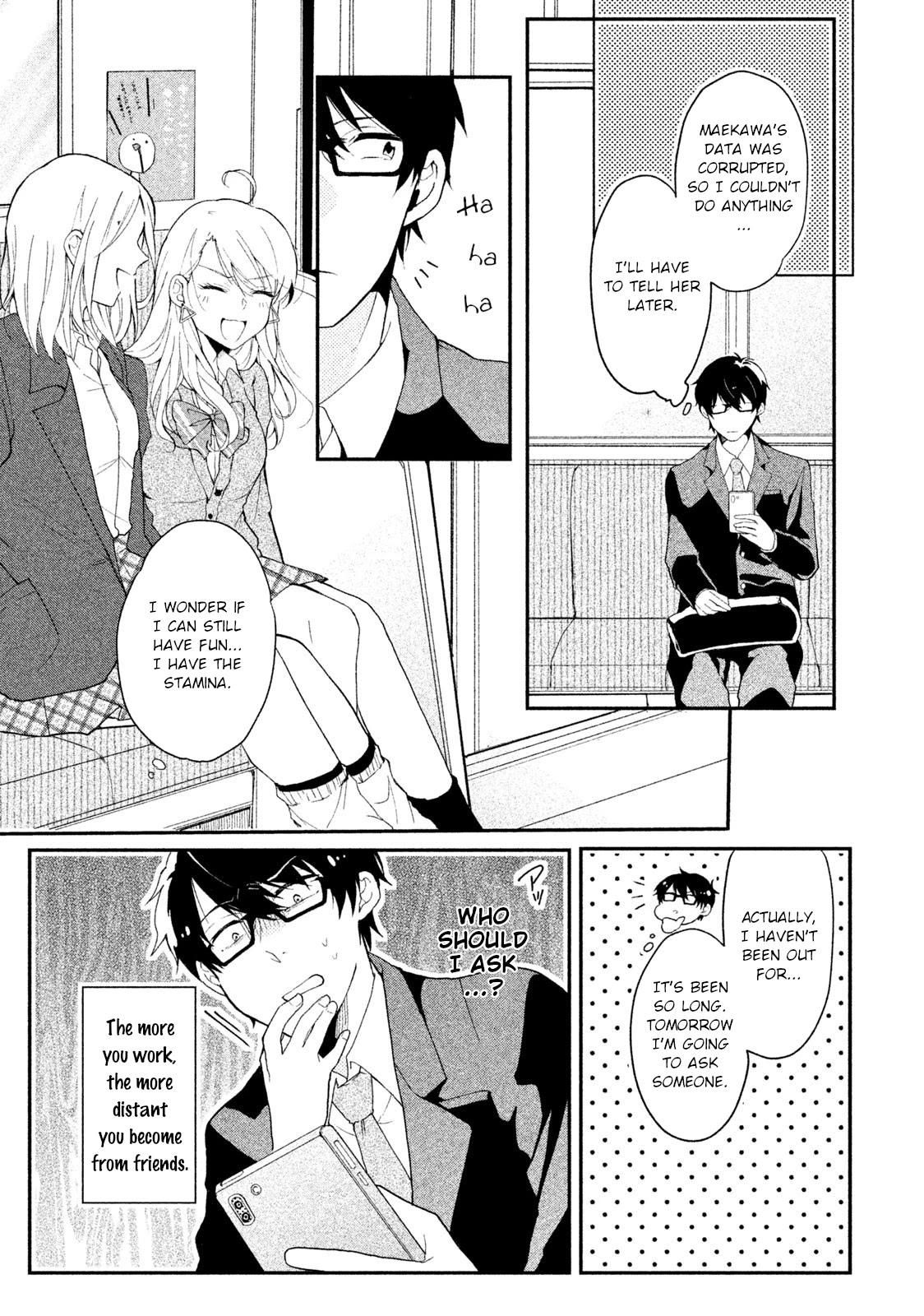 Shachiku to Gal ga Irekawarimashite Chapter 1 page 7 - Chapter 1: Only work, every day