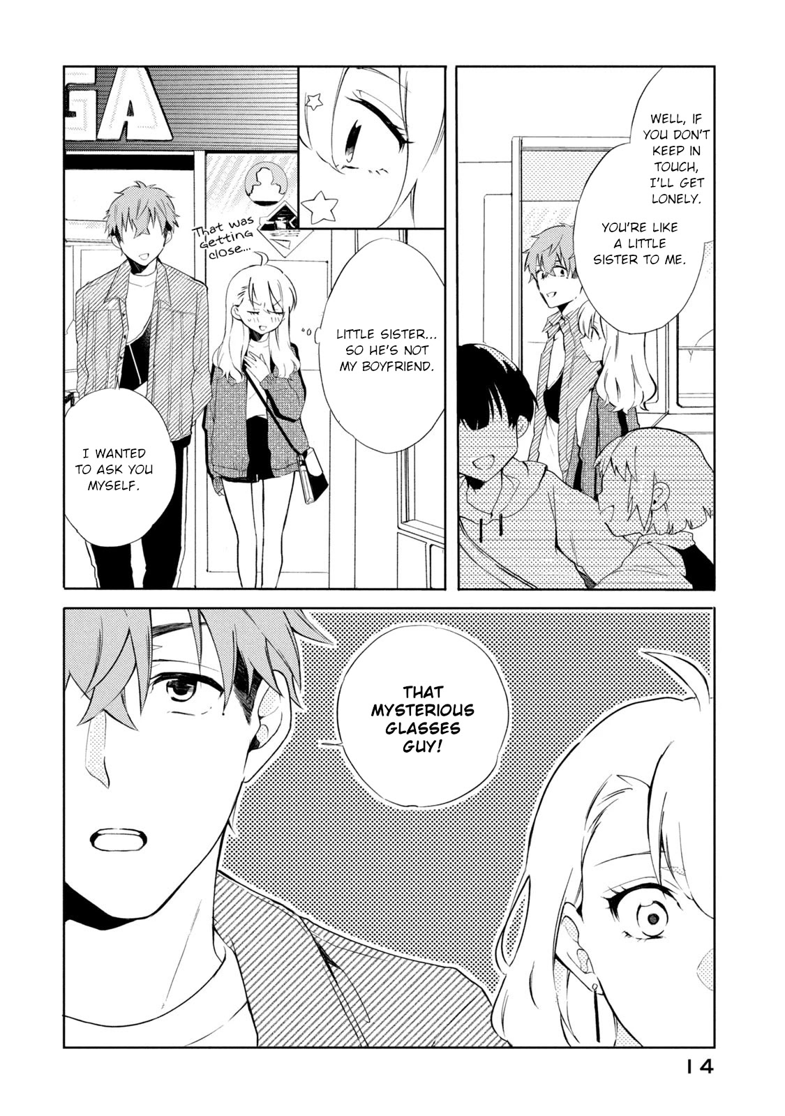 Shachiku to Gal ga Irekawarimashite Chapter 11 page 14 - Chapter 11: What is your relationship?