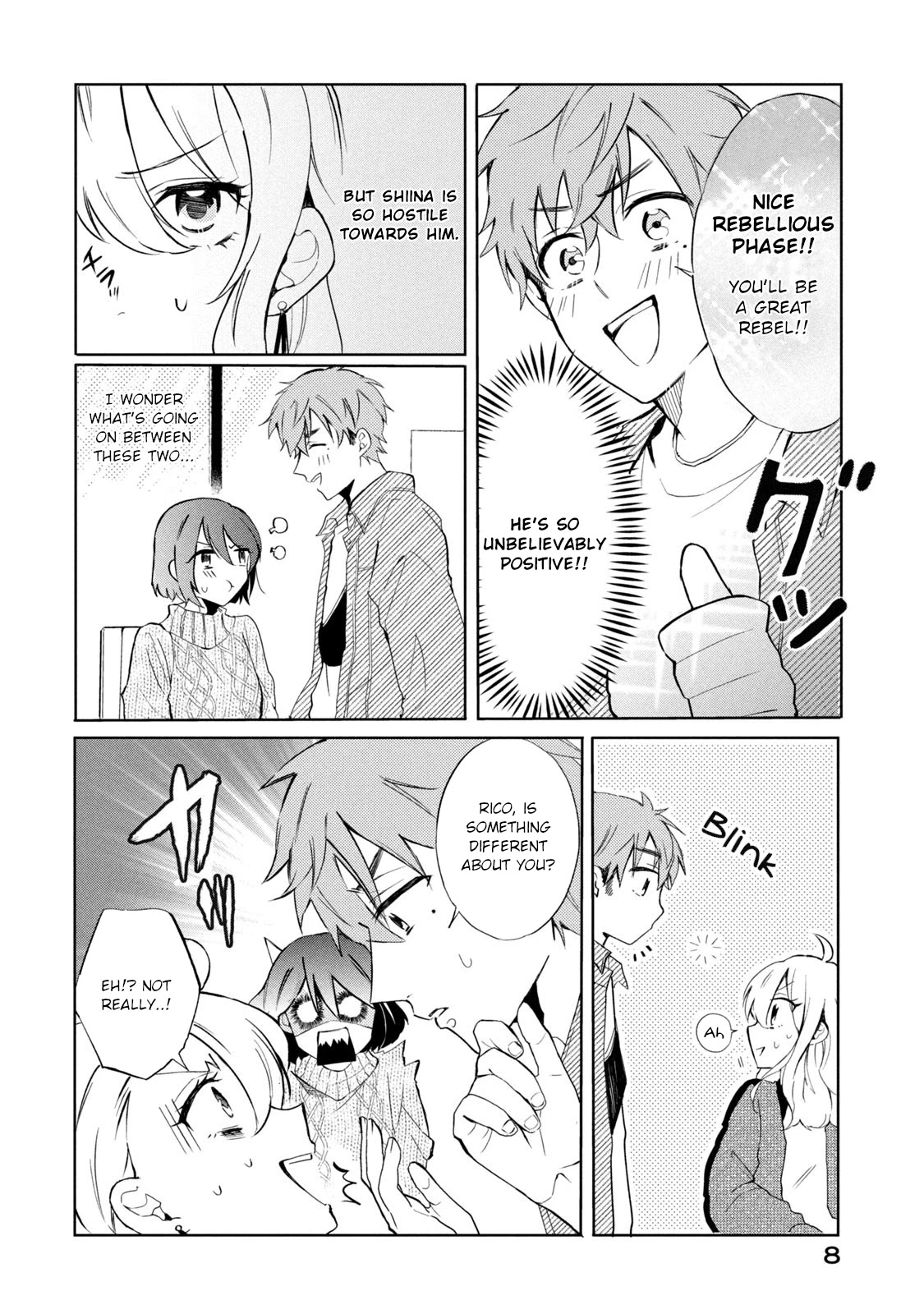Shachiku to Gal ga Irekawarimashite Chapter 11 page 8 - Chapter 11: What is your relationship?