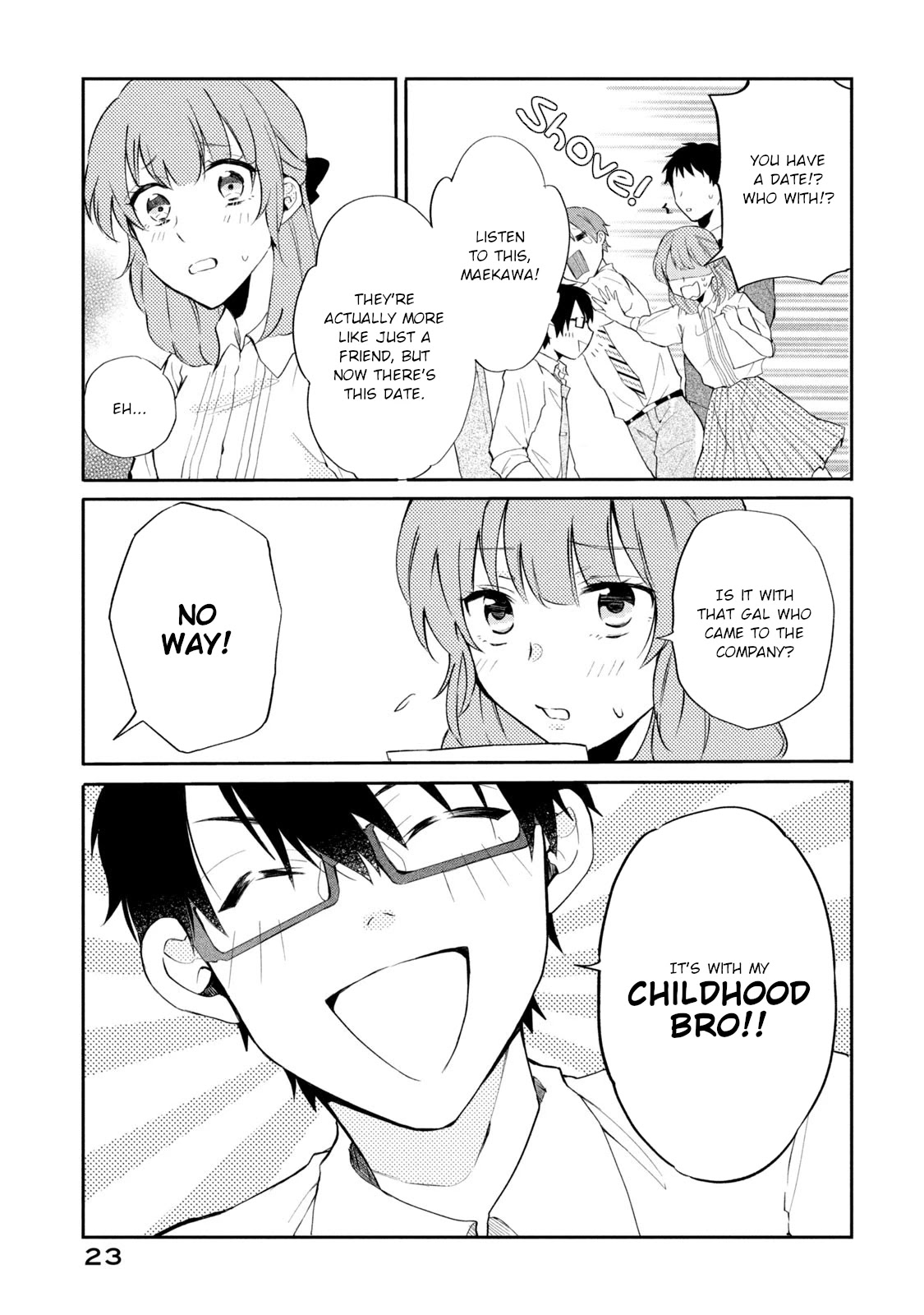 Shachiku to Gal ga Irekawarimashite Chapter 12 page 3 - Chapter 12: Date plan