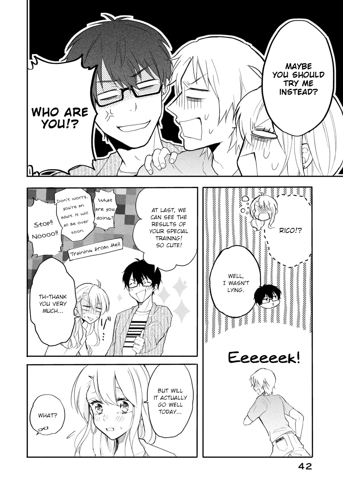 Shachiku to Gal ga Irekawarimashite Chapter 13 page 2 - Chapter 13: Asami's feelings
