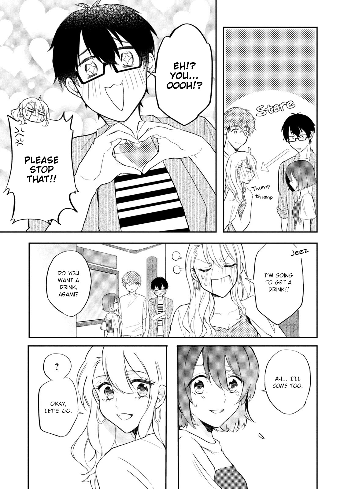 Shachiku to Gal ga Irekawarimashite Chapter 14 page 13 - Chapter 14: Harumi's feelings