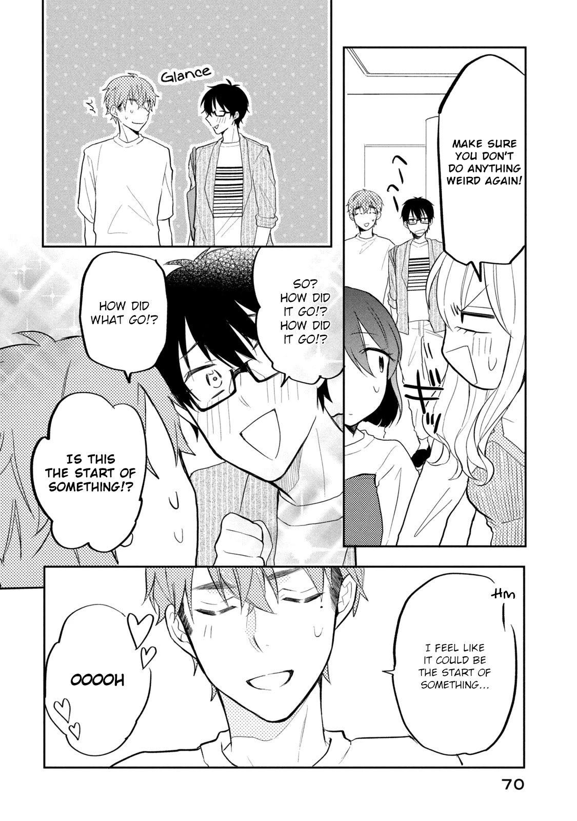 Shachiku to Gal ga Irekawarimashite Chapter 14 page 14 - Chapter 14: Harumi's feelings