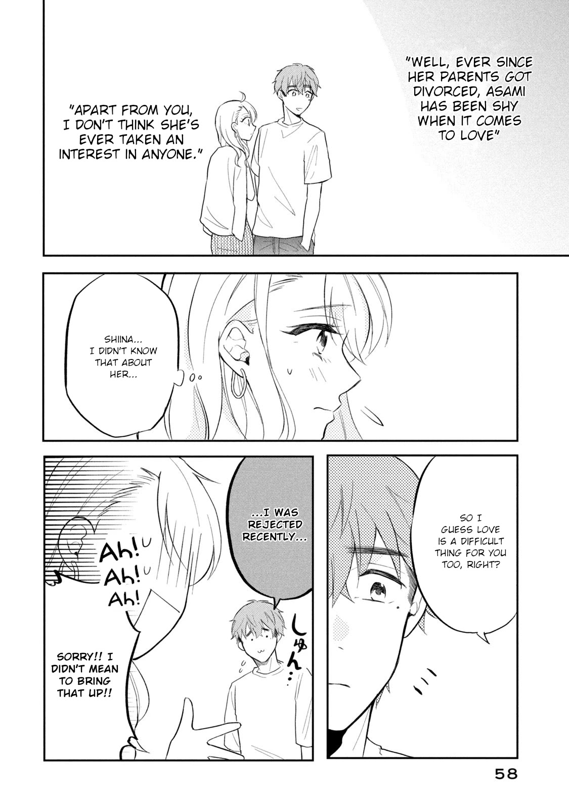 Shachiku to Gal ga Irekawarimashite Chapter 14 page 2 - Chapter 14: Harumi's feelings