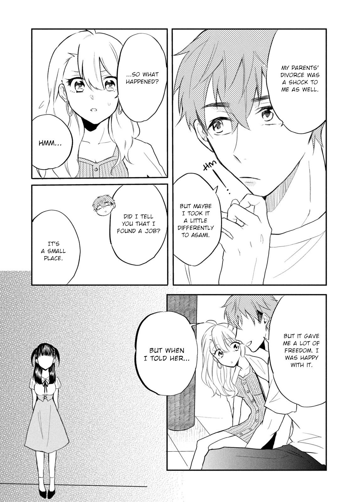 Shachiku to Gal ga Irekawarimashite Chapter 14 page 3 - Chapter 14: Harumi's feelings