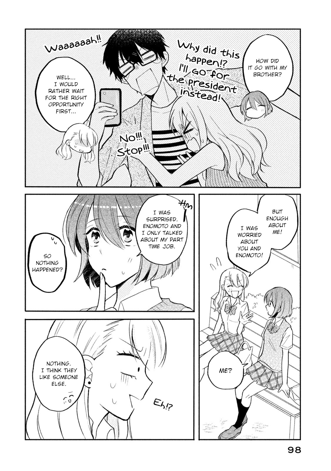 Shachiku to Gal ga Irekawarimashite Chapter 16 page 6 - Chapter 16: Turning point tomato