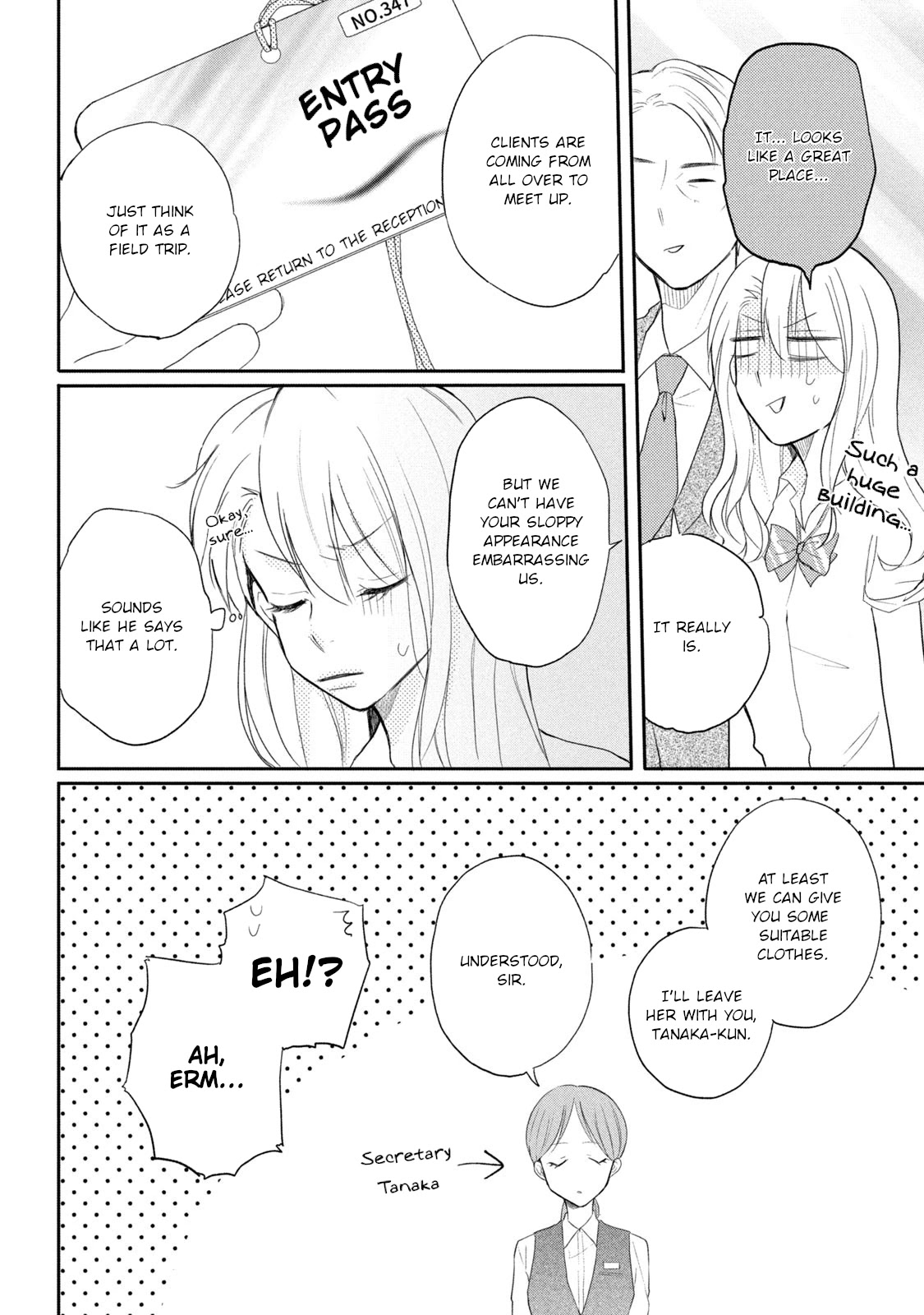 Shachiku to Gal ga Irekawarimashite Chapter 17 page 14 - Chapter 17: Daddy!