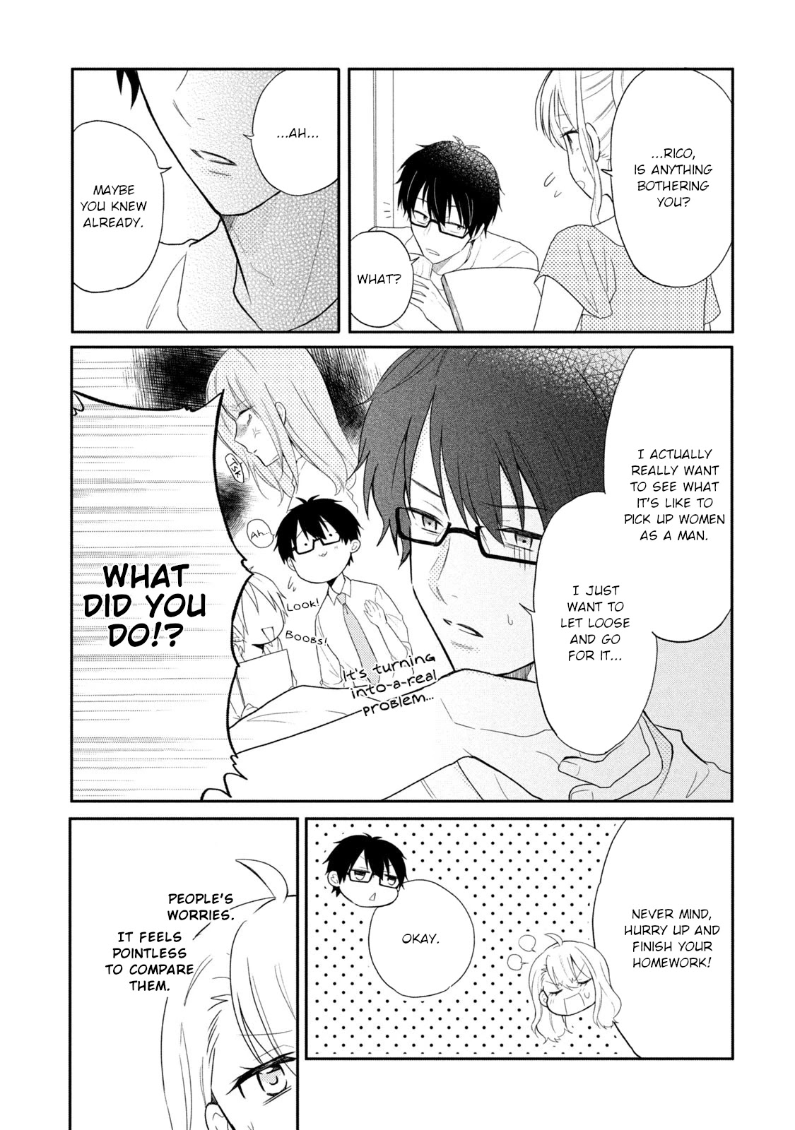 Shachiku to Gal ga Irekawarimashite Chapter 17 page 3 - Chapter 17: Daddy!