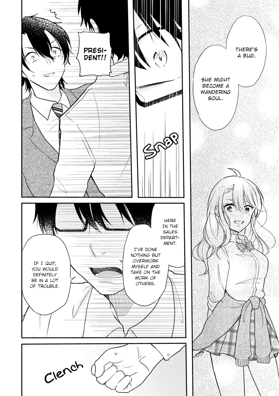 Shachiku to Gal ga Irekawarimashite Chapter 20 page 14 - Chapter 20: Your wish is...