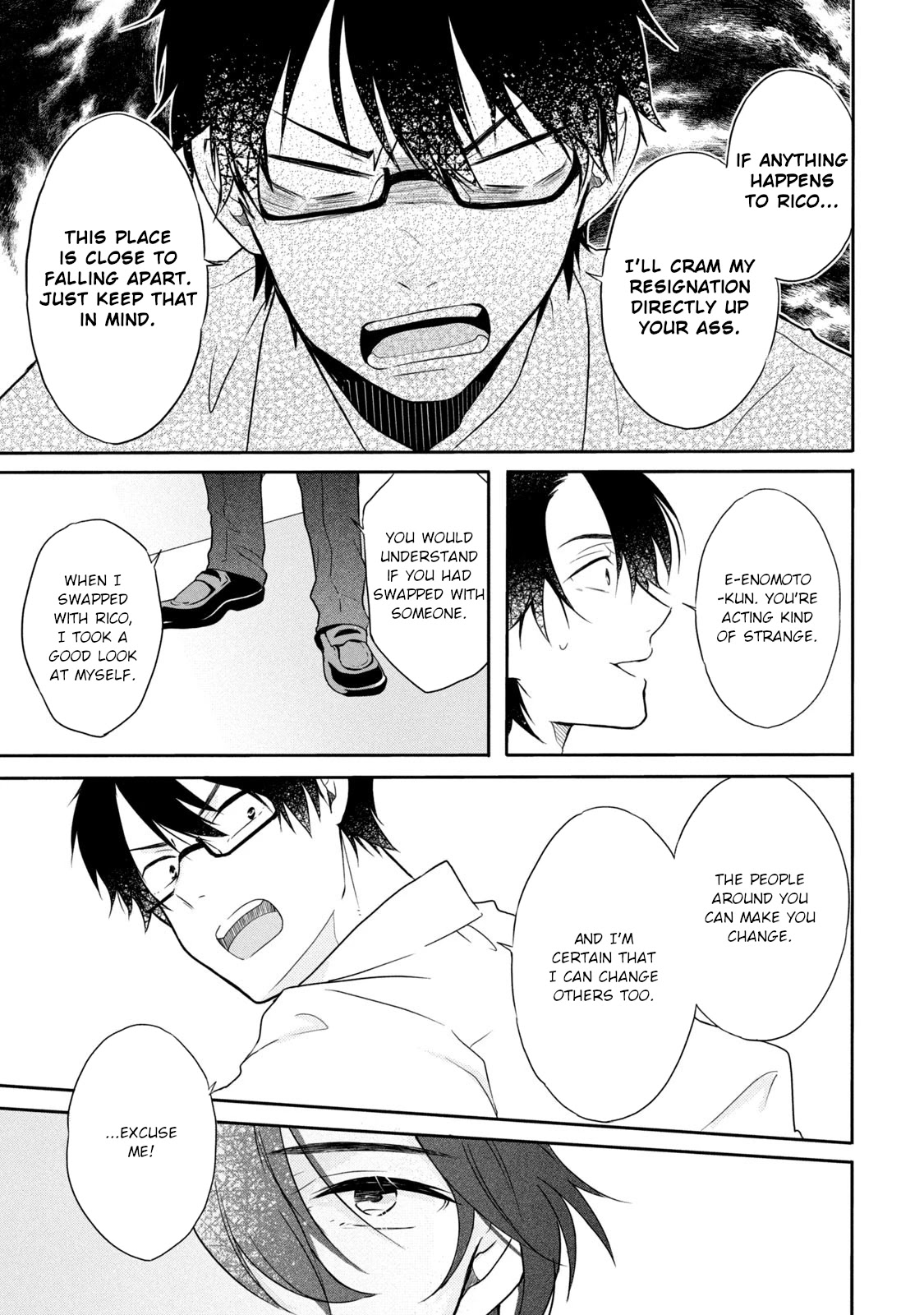 Shachiku to Gal ga Irekawarimashite Chapter 20 page 15 - Chapter 20: Your wish is...