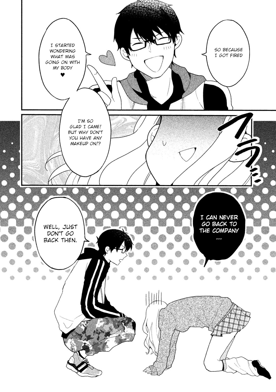 Shachiku to Gal ga Irekawarimashite Chapter 3 page 16 - Chapter 3: My boss is so unbelievable