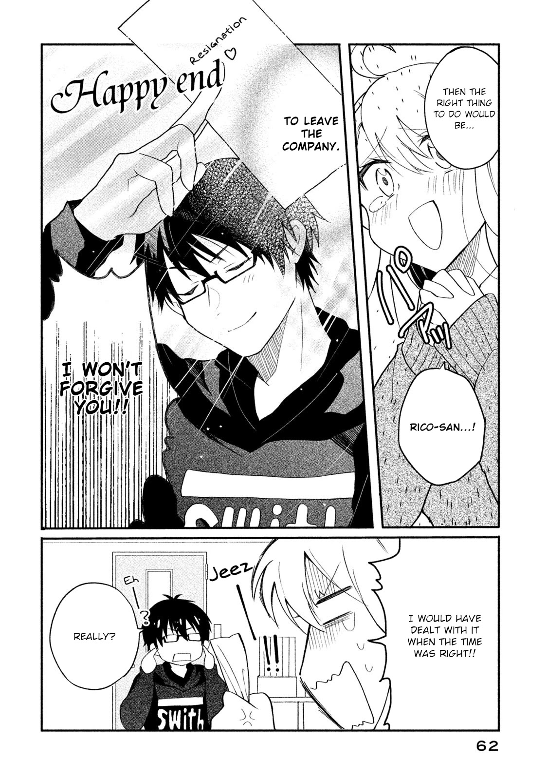 Shachiku to Gal ga Irekawarimashite Chapter 4 page 10 - Chapter 4: Leaving the company