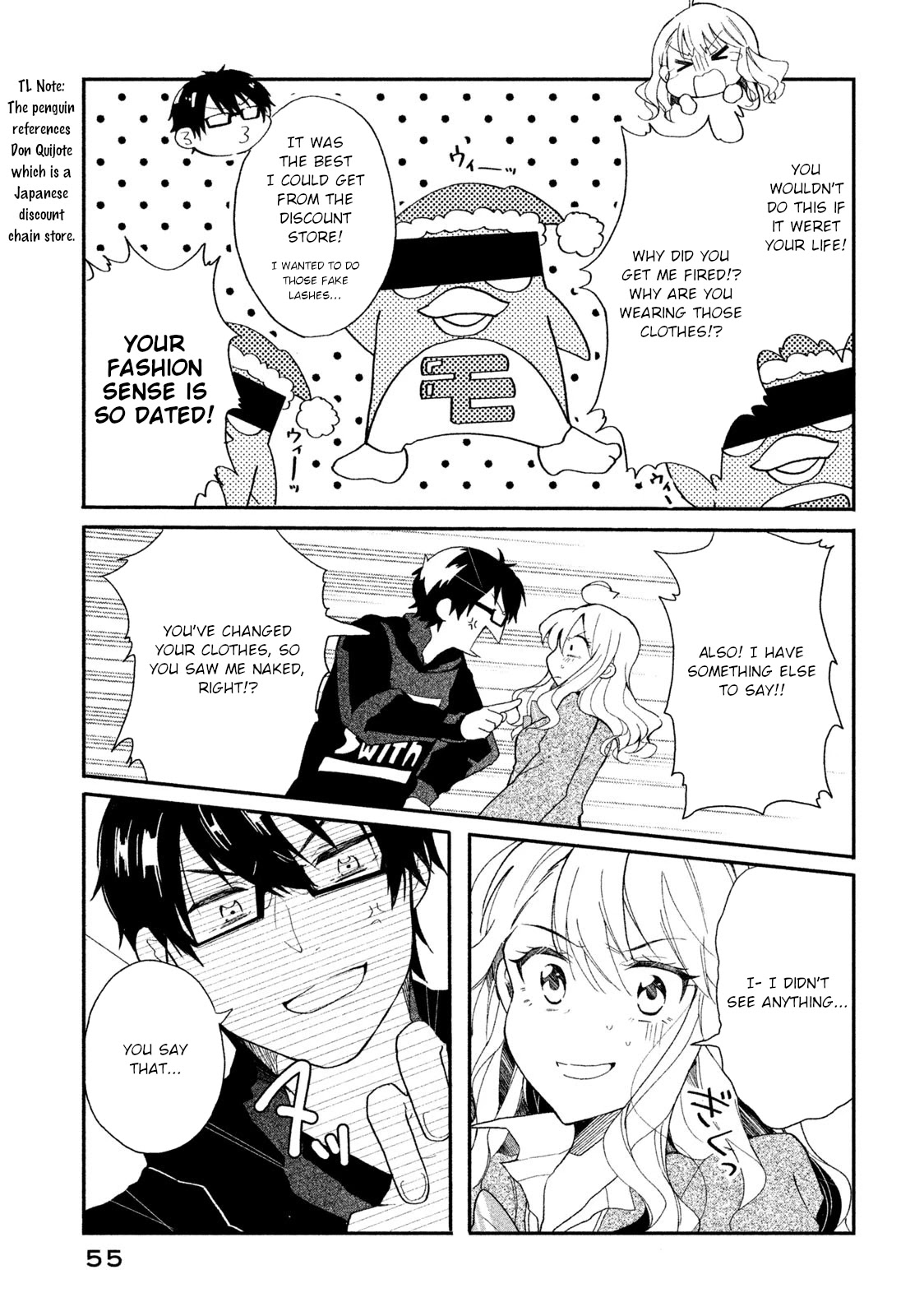 Shachiku to Gal ga Irekawarimashite Chapter 4 page 3 - Chapter 4: Leaving the company