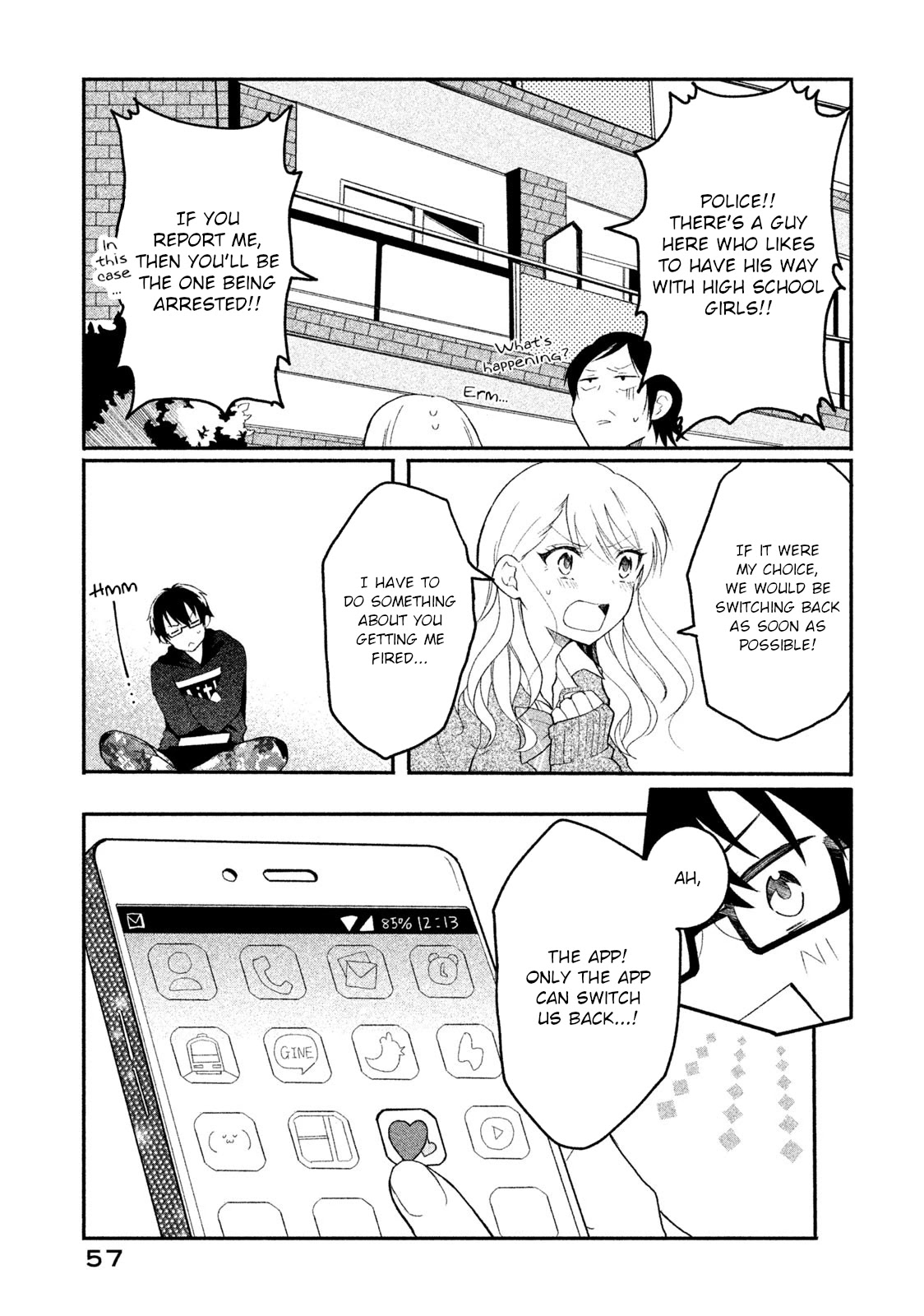 Shachiku to Gal ga Irekawarimashite Chapter 4 page 5 - Chapter 4: Leaving the company