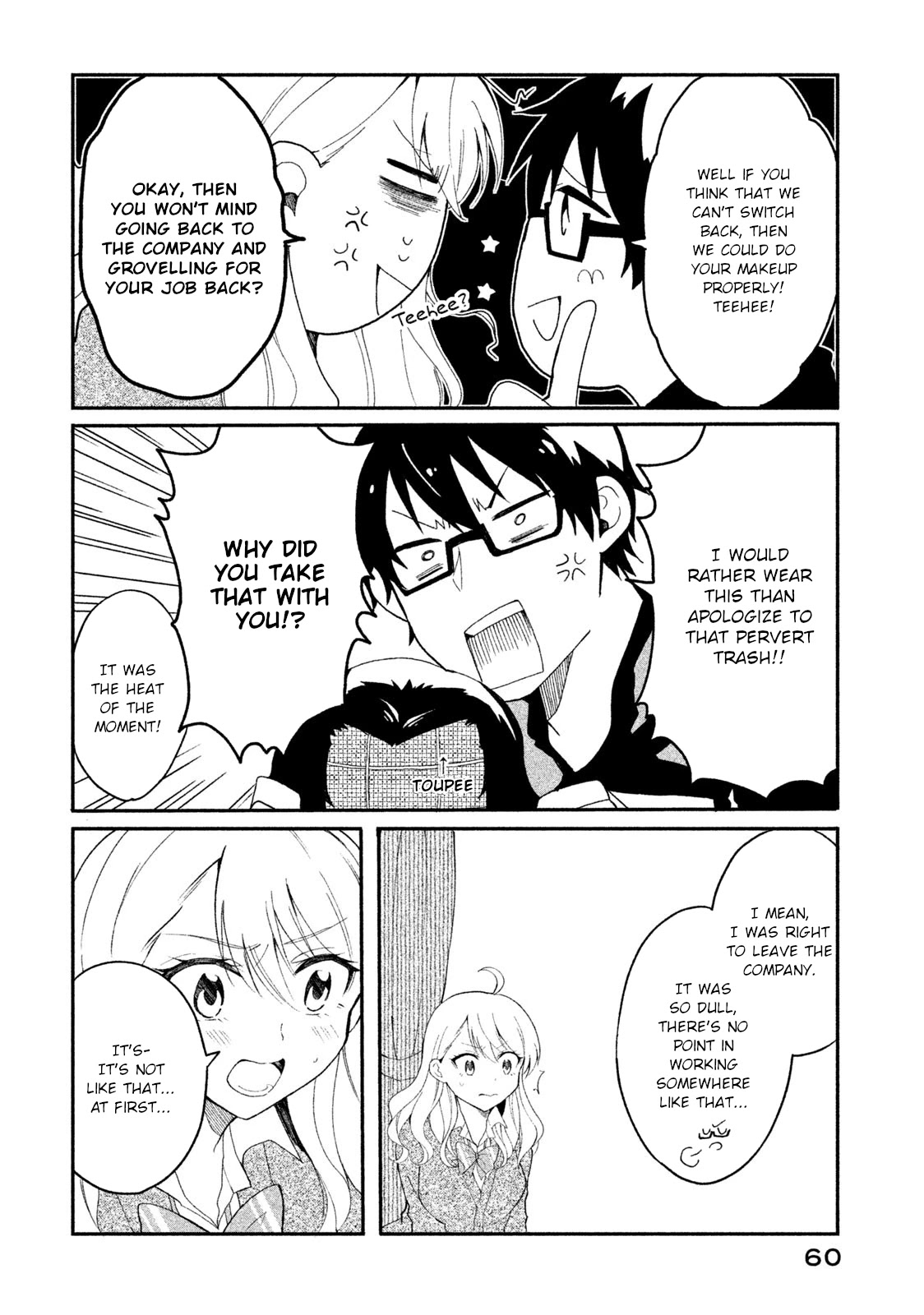 Shachiku to Gal ga Irekawarimashite Chapter 4 page 8 - Chapter 4: Leaving the company