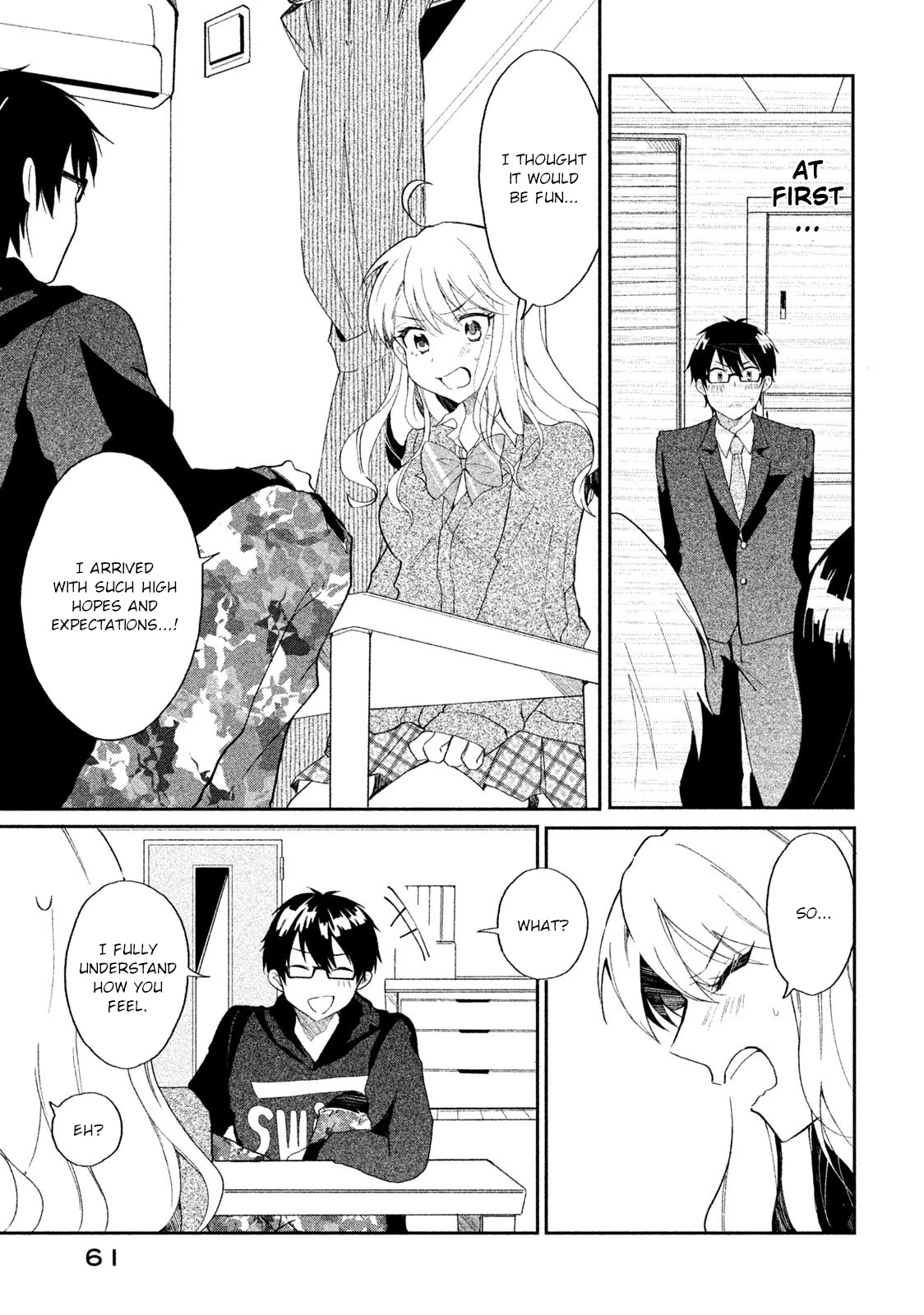 Shachiku to Gal ga Irekawarimashite Chapter 4 page 9 - Chapter 4: Leaving the company