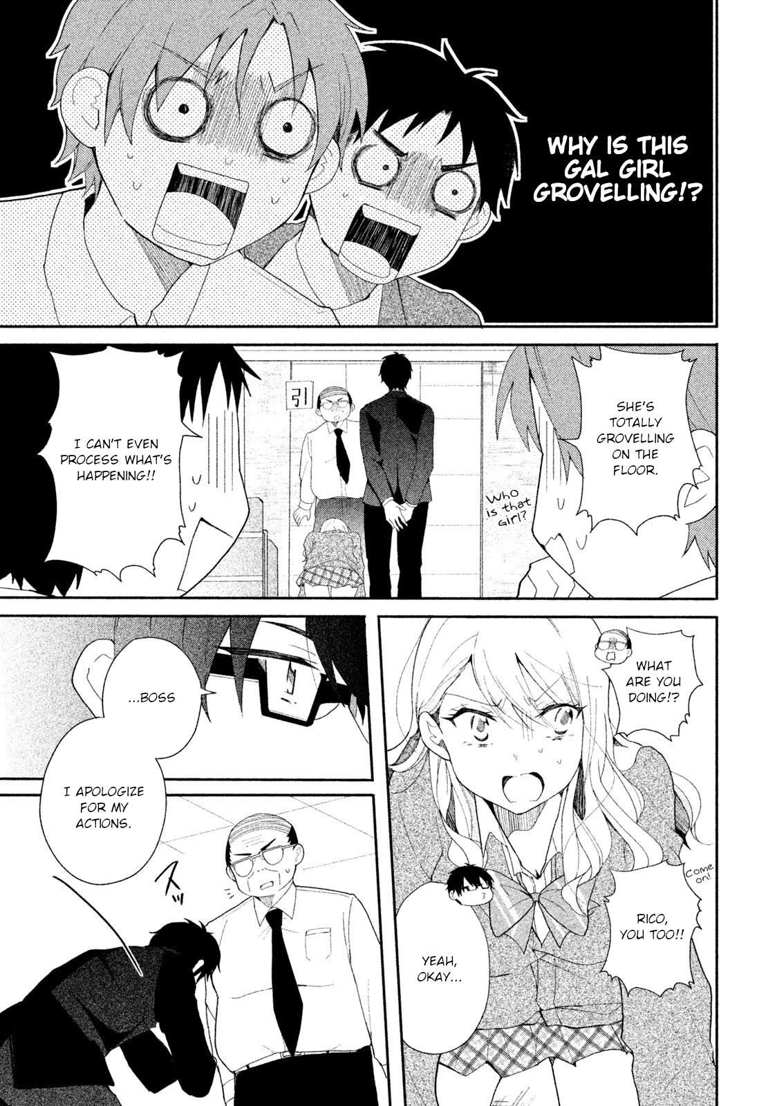 Shachiku to Gal ga Irekawarimashite Chapter 5 page 3 - Chapter 5: Don't look down on me!