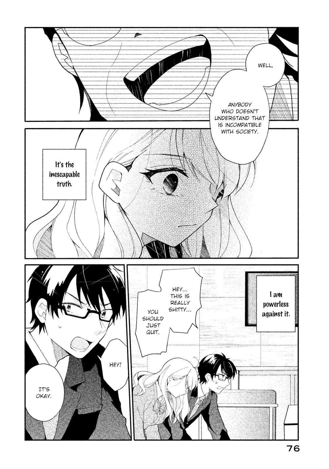 Shachiku to Gal ga Irekawarimashite Chapter 5 page 6 - Chapter 5: Don't look down on me!