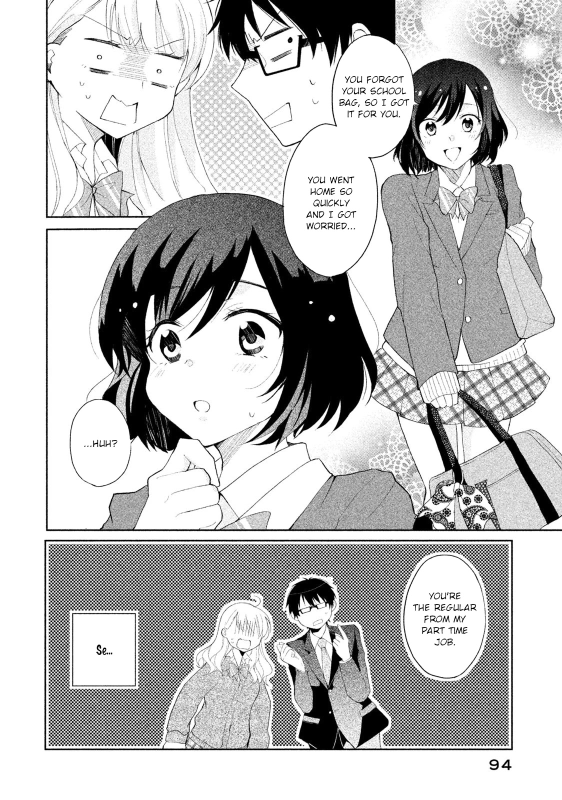Shachiku to Gal ga Irekawarimashite Chapter 6 page 6 - Chapter 6: I can't say it