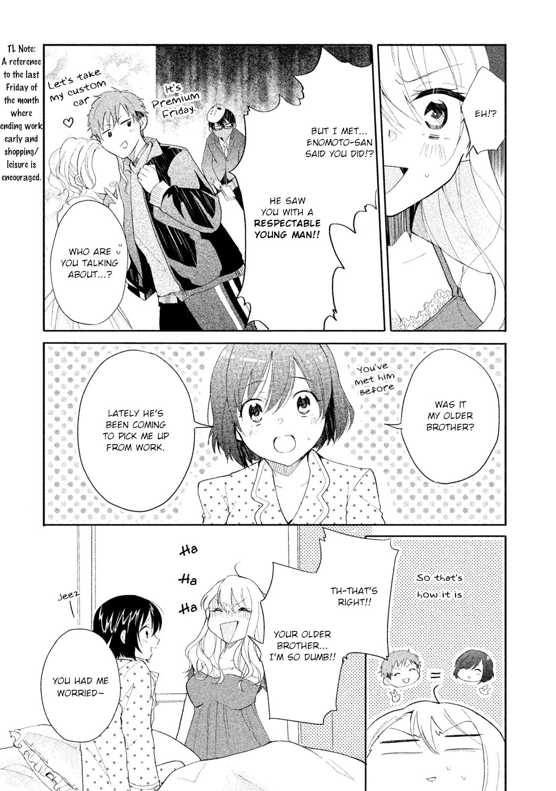 Shachiku to Gal ga Irekawarimashite Chapter 7 page 10 - Chapter 7: Is there a chance?