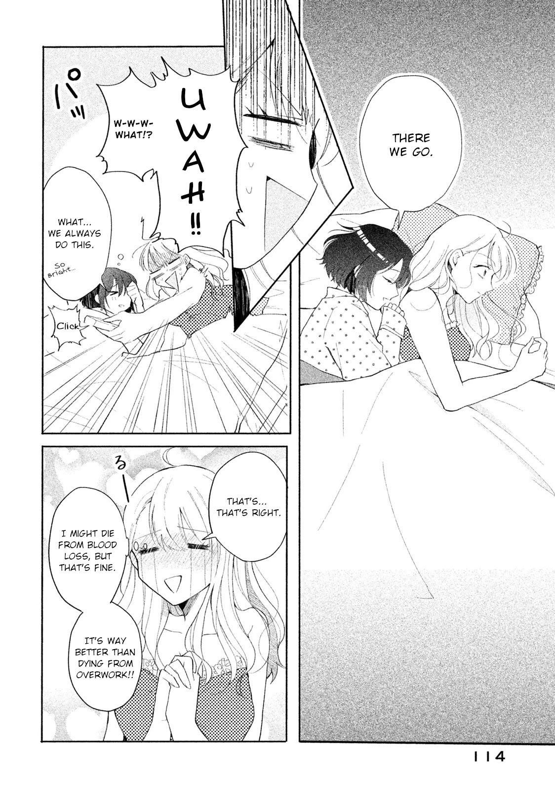 Shachiku to Gal ga Irekawarimashite Chapter 7 page 8 - Chapter 7: Is there a chance?