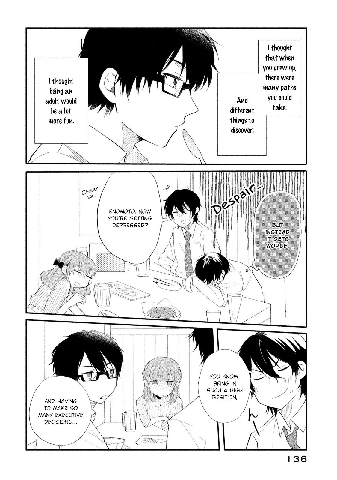 Shachiku to Gal ga Irekawarimashite Chapter 8 page 14 - Chapter 8: Working adults are a pain