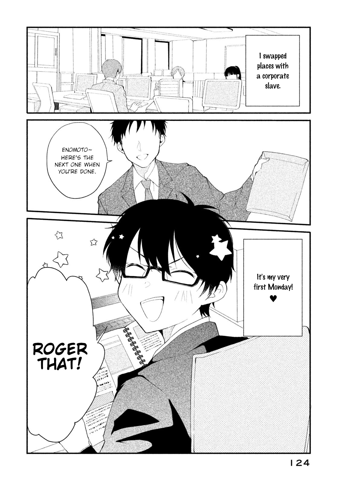 Shachiku to Gal ga Irekawarimashite Chapter 8 page 2 - Chapter 8: Working adults are a pain