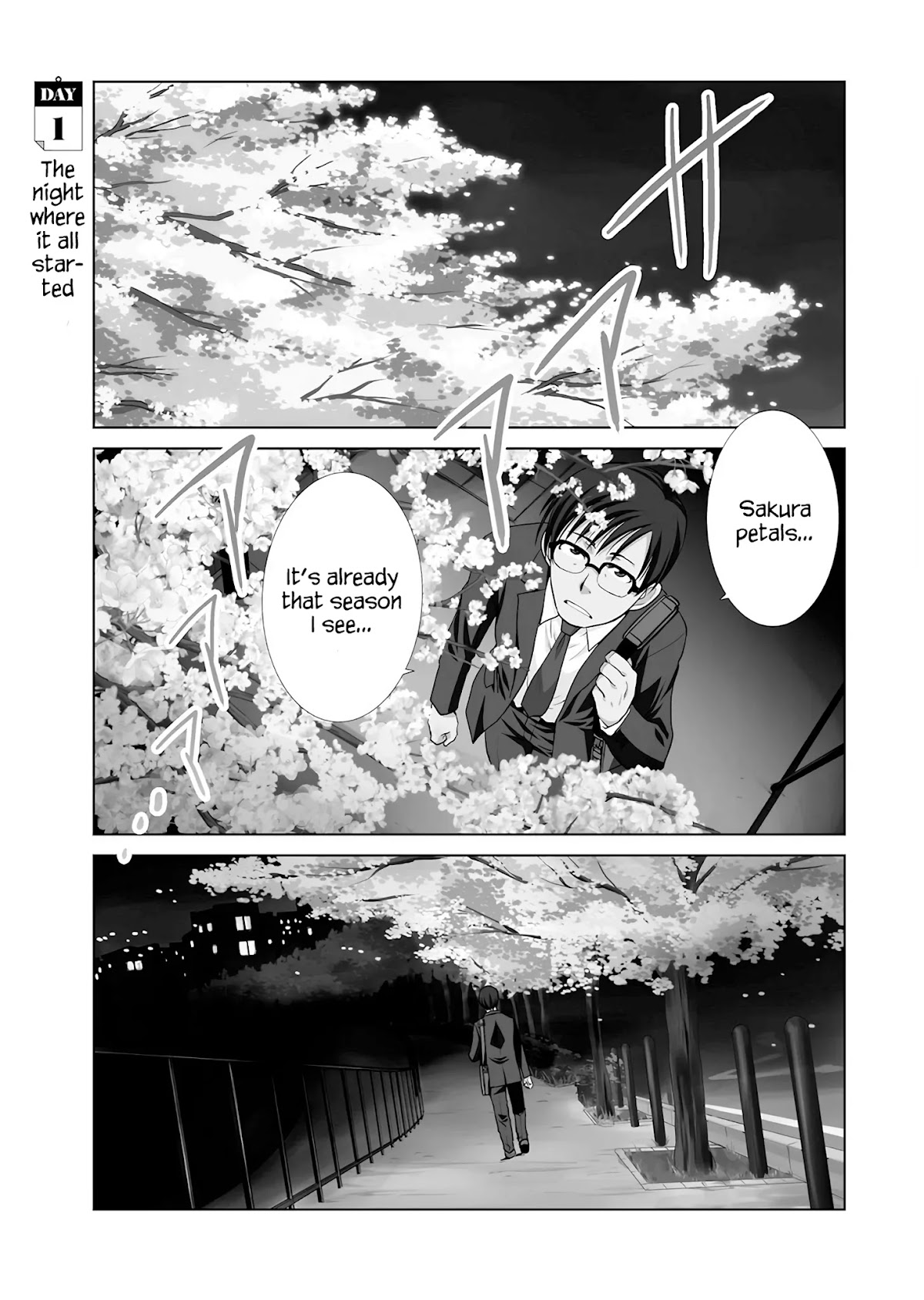 Shachiku to shoujo no 1800-nichi Chapter 1 page 4 - Chapter 1: The night where it all started